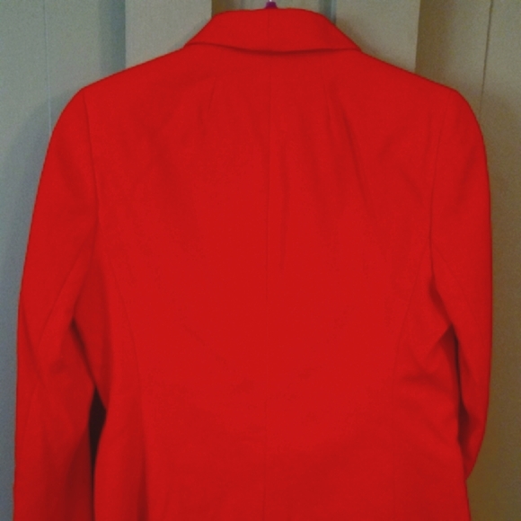 J.Crew. Red Linen Blazer. New with Tags - Picture 5 of 9